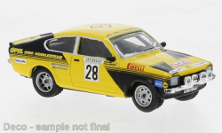 Brekina 20402 - H0 - Opel Kadett C #28 A. Kullang, Monte Carlo